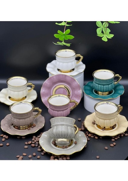 Dıamante 6 Kişilik 12 Parça Fincan Takımı fiyatları