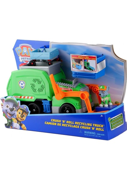 çınar ticaret spm-6071248 paw patrol rocky ile crush n roll geri dönüşüm kamyonu fırsatları