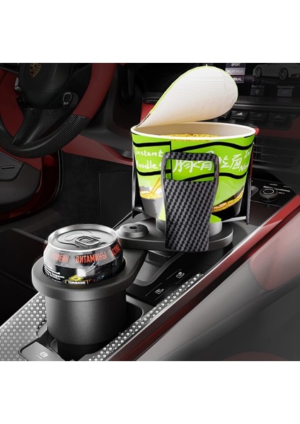 çınar ticaret 2’si 1 arada ayarlanabilir araç bardak tutucu, genişleyebilir üst kısım 3”-6.2”, şişe adaptörü, araba organizatörü, dayanıklı taban, ramblers hydroflask uyumlu, modern araç düzenleyic