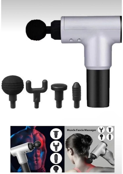 çınar ticaret fascial gun rh-320 kablosuz şarjlı mini masaj aleti renk seçilemez modelleri