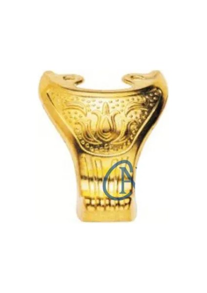 çınar ticaret eco lounge pati sandık ayağı, kutu ayak 4,5 cm - sarı, 50 adet