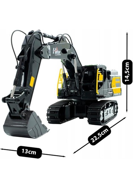 Oyuncak 1:12 Ölçek Büyük Boy Işıklı Sesli Şarjlı Duman Atan Kumandalı Kepçe fiyatları