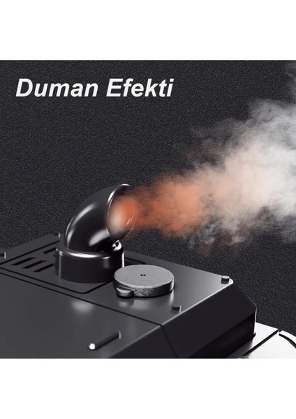 Oyuncak 1:12 Ölçek Büyük Boy Işıklı Sesli Şarjlı Duman Atan Kumandalı Kepçe indirimleri