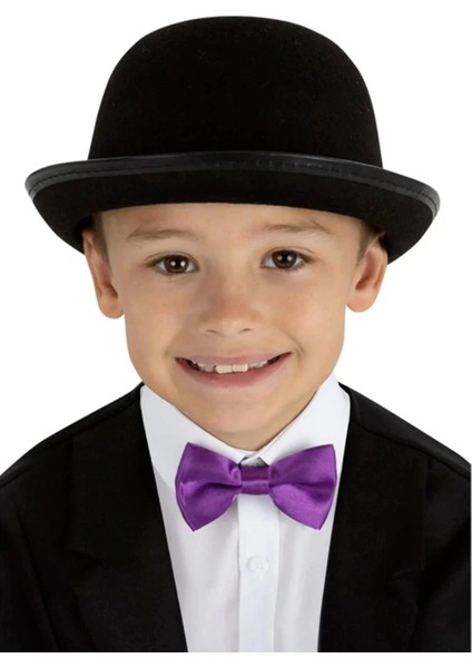 çınar ticaret charlie chaplin stil çocuk şapkası – siyah melon parti şapkası fırsatları