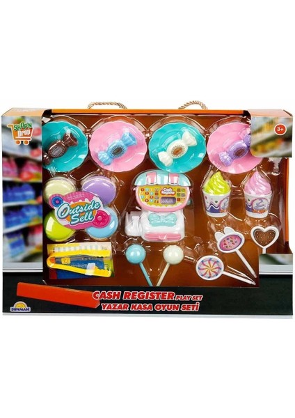 çınar ticaret 2570 mini yazar kasalı alışveriş seti -sunman fırsatları