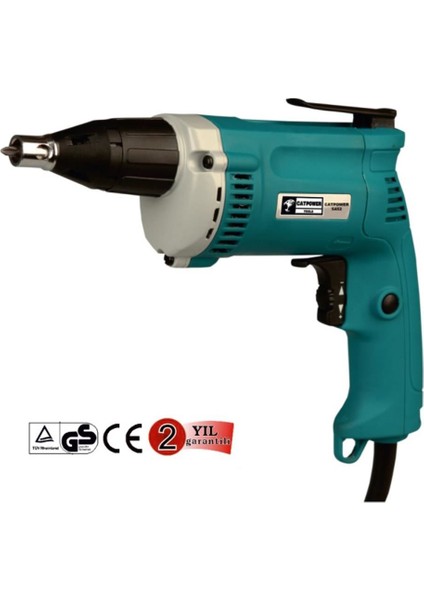 çınar ticaret catpower 5452 alçıpan vidalama matkap 600 watt fiyatları