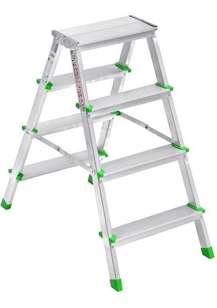çınar ticaret sm saraylı 4+4 çift taraflı alüminyum merdiven