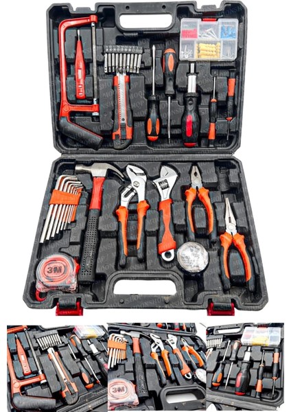 çınar ticaret 105 parça özel alışım çelik professıonel alet takım seti avadanlık pense set.