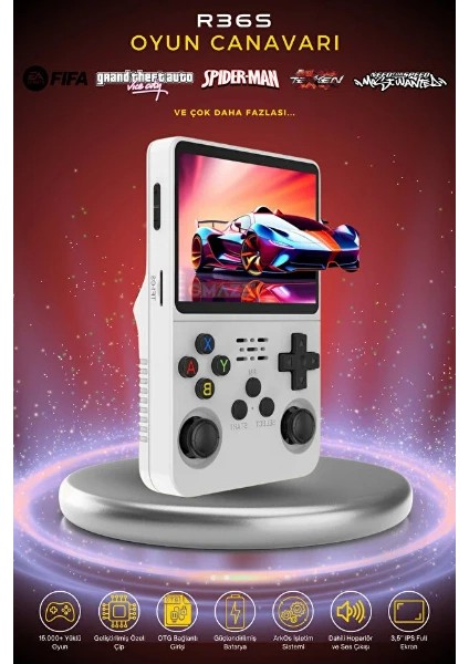 çınar ticaret r36s oyun el konsolu