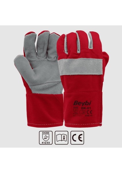 çınar ticaret beybi dk-01 koton montaj eldiveni no:10