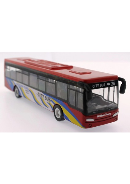 çınar ticaret kırmızı metal otobüs 632-27