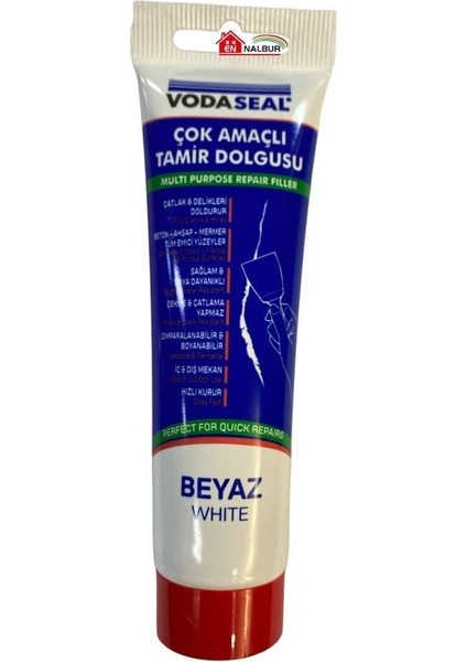 çınar ticaret vodaseal çok amaçlı tamir dolgusu 200 gr beyaz