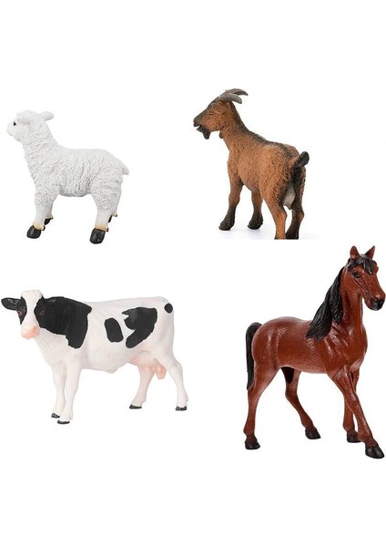 çınar ticaret bma-14 pvc pakette dörtlü çiftlik hayvanları