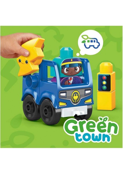 çınar ticaret hdx90 mega bloks, doğa dostu otobüs seti, 36 parça, +1 yaş modelleri