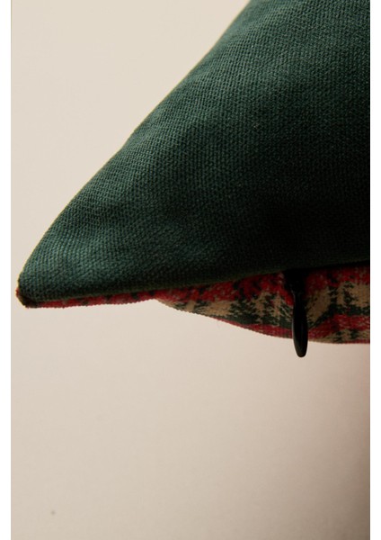 Everpine Ekose Desenli Kırlent Kılıfı fırsatları