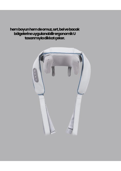çınar ticaret titreşimli boyun masaj cihazı ısı terapili şarjlı vnb-01 ergonomik u tasarım modelleri