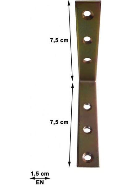 çınar ticaret masa köşe 15x75 mm