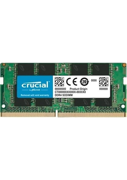 çınar ticaret crucıal 16gb ddr4 3200mhz cl22 notebook ram ct16g4sfra32a (1.2v)