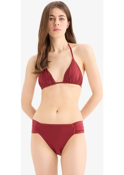 Saten Bikini Üstü E0394AX25SM