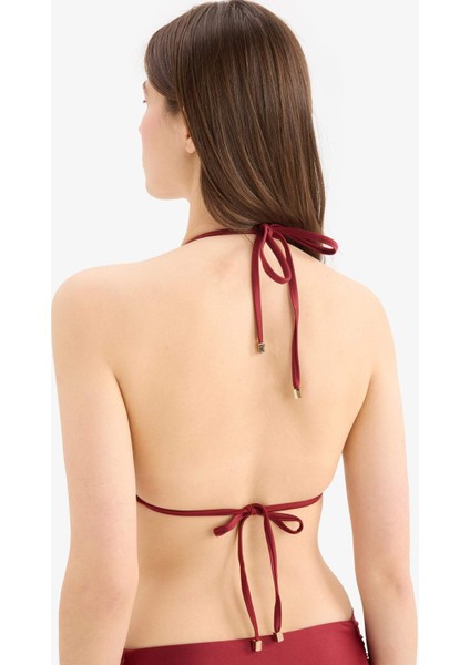 Saten Bikini Üstü E0394AX25SM