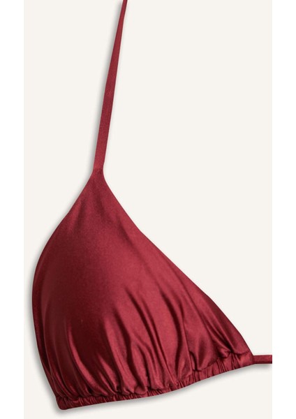 Saten Bikini Üstü E0394AX25SM