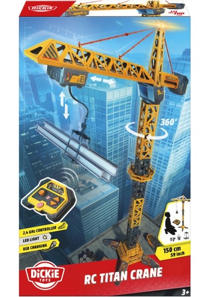 çınar ticaret dickie uzaktan kumandalı titan vinç fiyatları