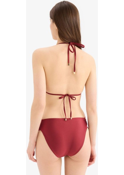 Regular Fit Saten Bikini Alt E0399AX25SM