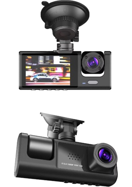 çınar ticaret s-1 1080p araç ıçi kamera 3 kameralı ( ön görüş - geri görüş - ıç görüş ) gece görüşlü fırsatları