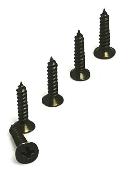 çınar ticaret klips, menteşe, ayak, ağaç, sunta vidası 2,2x9,5mm - siyah 1000 adet fiyatları