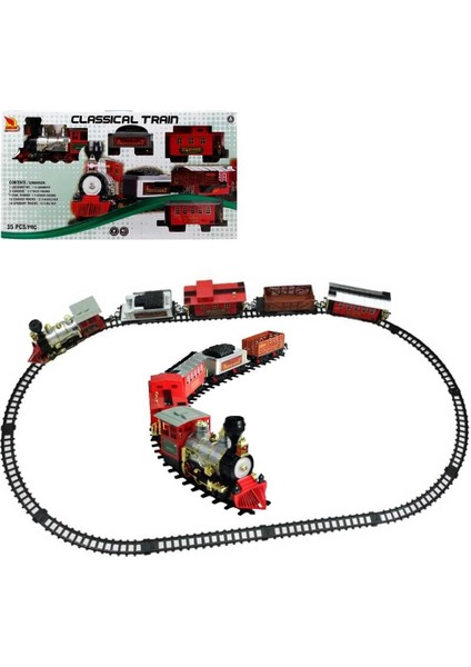 çınar ticaret klasik tren seti sesli ve ışıklı 35 parça fiyatları