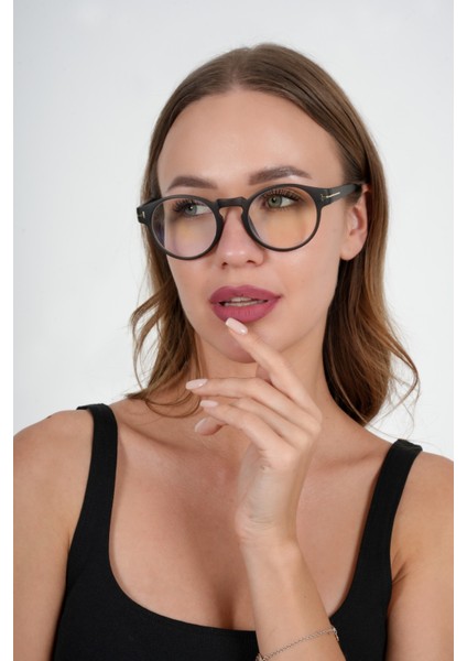 1066 C1 49 Olivier Philippe Mavi Işık Koruyucu Gözlük