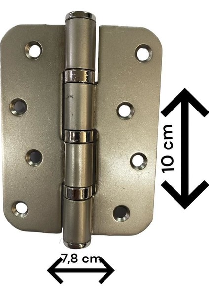 çınar ticaret ennalbur 10 cm oval üniversal çelik menteşe