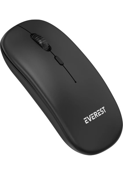 çınar ticaret everest sm-12 kablosuz+usb 2,4ghz optik wireless sıyah mouse