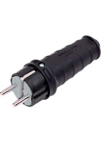 çınar ticaret kauçuk 1 x 16 a topraklı erkek fiş 220v