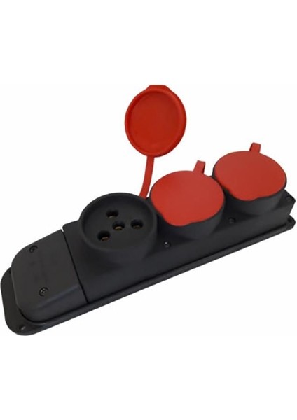 çınar ticaret kauçuk 380 volt uzatma 3&apos;lü priz