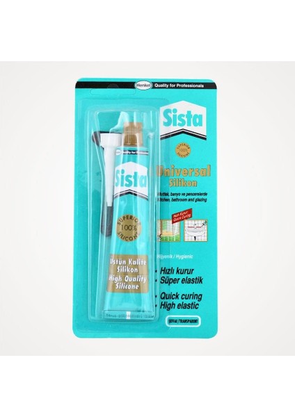 çınar ticaret sista üniversal silikon tüp 50 gr şeffaf