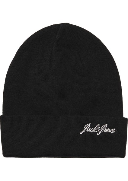 Erkek Jacburnaby Yazı Detaylı Bere 12280403 Siyah