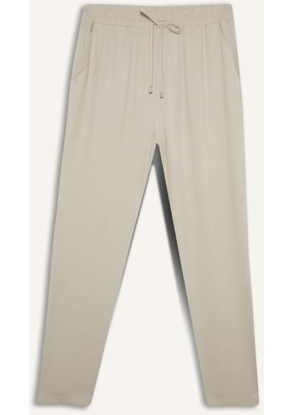 Harem Belmando Kumaş Pantolon Cepli Normal Bel Basic Düz Paça L3164AZ25SM