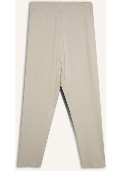 Harem Belmando Kumaş Pantolon Cepli Normal Bel Basic Düz Paça L3164AZ25SM