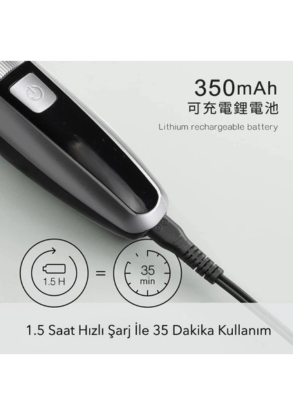 çınar ticaret şarjlı ayarlanabilir başlıklı saç sakal traş makinesi fiyatları