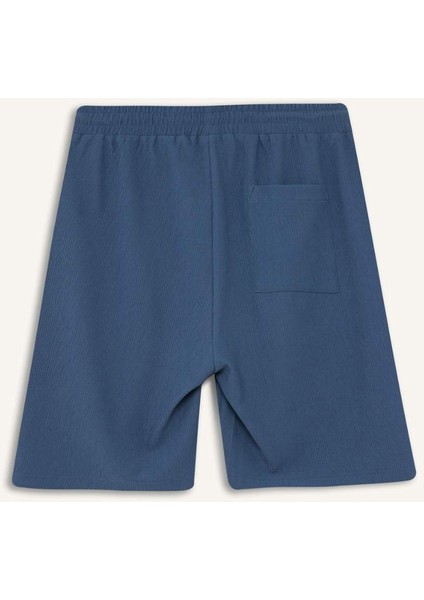 Regular Fit Düz Paça Şort D9493AX25SM