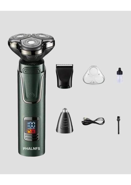 çınar ticaret şarjlı ve kablosuz 3 başlıklı profesyonel bakım seti – saç, sakal, burun ve kulak düzeltici fiyatları