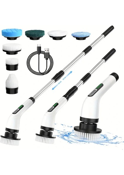 çınar ticaret 7 ın 1 kablosuz elektrikli temizlik fırçası seti fiyatları