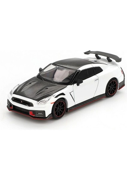 çınar ticaret mini gt 1/64 nissan gt-r nismo 2024 brilliant white pearl