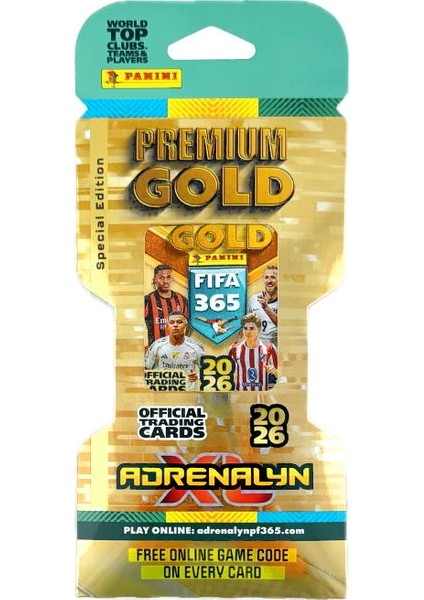 Panini Fıfa 365 2026 Adrenalyn Xl - Premıum Gold Pack