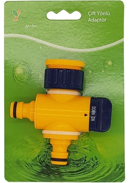 çınar ticaret daye dy8906 çift çıkışlı musluk aparatı