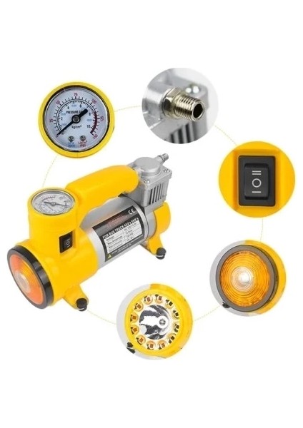 çınar ticaret ka-735 150 psı 35 lpm oto hava kompresörü