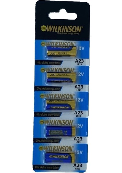 çınar ticaret wılkınson 23a v23ga mn21 12v alkalin pil kepenk anahtar pili beşli paket