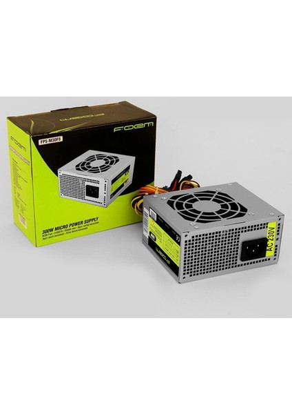 çınar ticaret frısby foem fps-m30f8 300w mini atx power supply slim