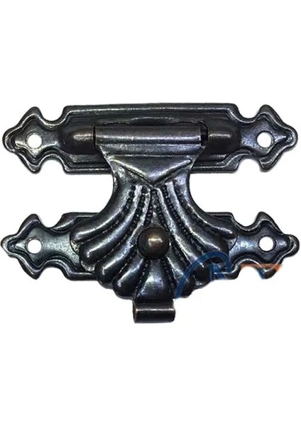 çınar ticaret kutu, tavla klipsi, ön kilidi no:3 - 33x24 eskitme, 1 adet